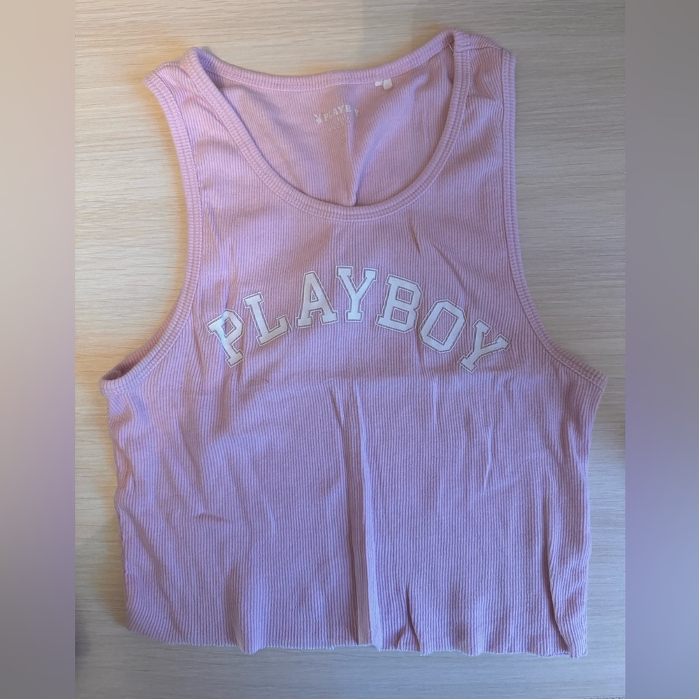 Playboy x Pacsun pink tank top
